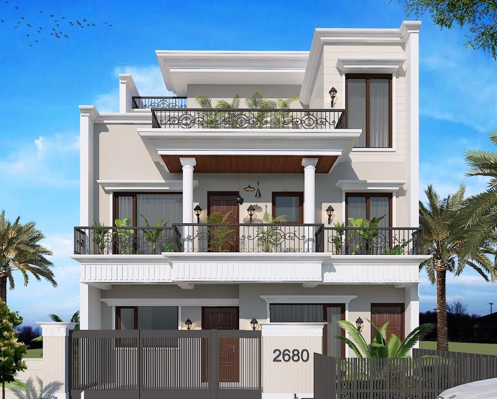 Residence in Ansal, Mohali — structure work by DS Builders